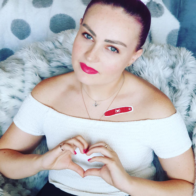 Did you know that there are an estimated 38 million people in the world currently living with HIV/AIDS? That's heartbreaking to me, especially when we can be doing so much more to fight it. That's why I'm wearing a bandaidbrand RED bandage to support jnj, who has teamed up with RED to fight AIDS. #ad Every purchase of (BAND-AID®)RED bandages will provide a day’s worth of life-saving HIV medication that helps prevent the transmission of the virus from mother to child. I really hope you #BandTogether with us to help raise awareness and vital funds for the fight to #endAIDS and show off your (BAND-AID®)RED bandage,sold exclusively at cvspharmacy and CVS.com if you don't live near one! ❤️ #accessibility #JNJ #makeHIVHistory
.
.
.
#accessibility [Photo description: Molly is sitting on a faux fur, grey and white bean bag. She is wearing a red bandaid with hearts imprinted on it. She has placed the bandaid over her heart. Molly has placed her hands into the shape of a heart to mimic the design of the bandaid and mes