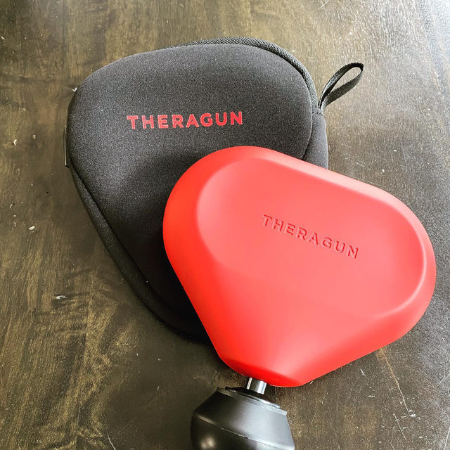 What an awesome collab with red and therabody.  This latest mini feels good on the body and the soul. #feelbetterdogood