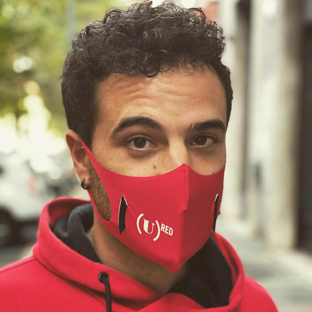 u.mask red #productred #gift #savelife #coronavirusitaly